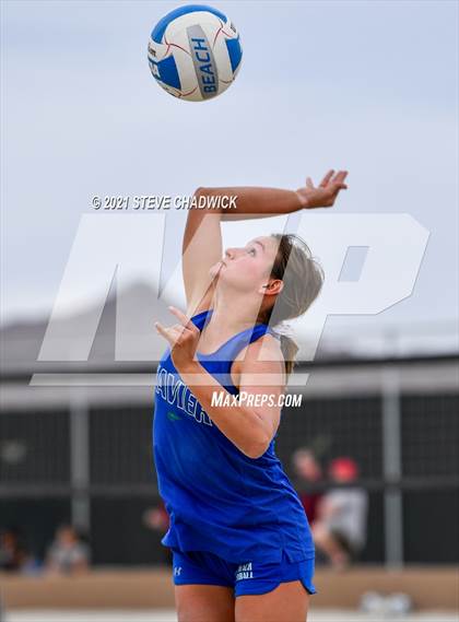 Thumbnail 2 in O'Conner vs Xavier College Prep @ Casteel (AIA Division I State Championship Semifinals) photogallery.
