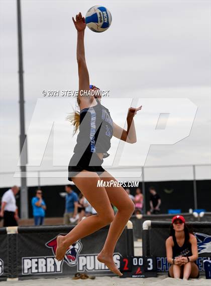 Thumbnail 1 in O'Conner vs Xavier College Prep @ Casteel (AIA Division I State Championship Semifinals) photogallery.