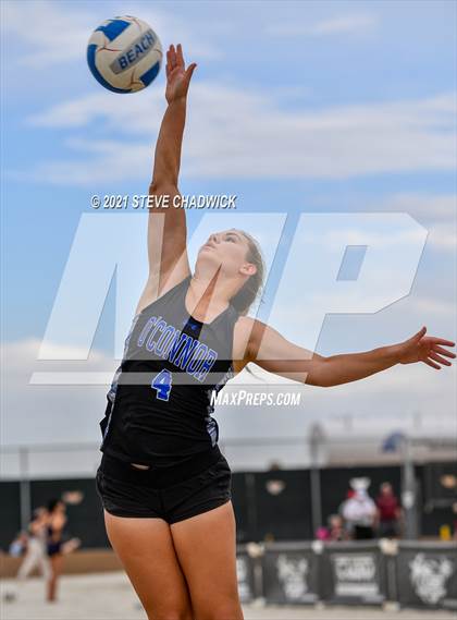 Thumbnail 3 in O'Conner vs Xavier College Prep @ Casteel (AIA Division I State Championship Semifinals) photogallery.