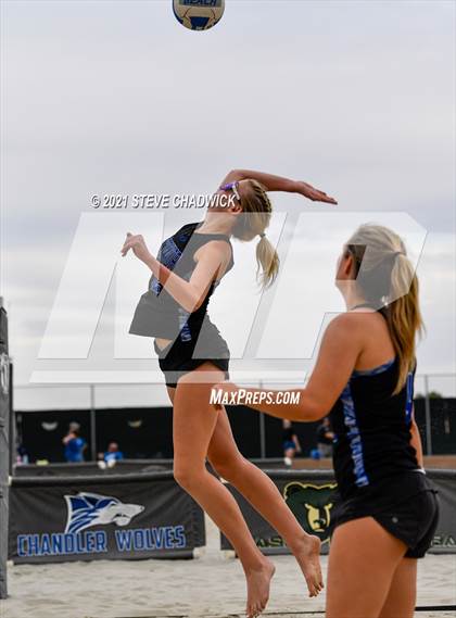 Thumbnail 1 in O'Conner vs Xavier College Prep @ Casteel (AIA Division I State Championship Semifinals) photogallery.