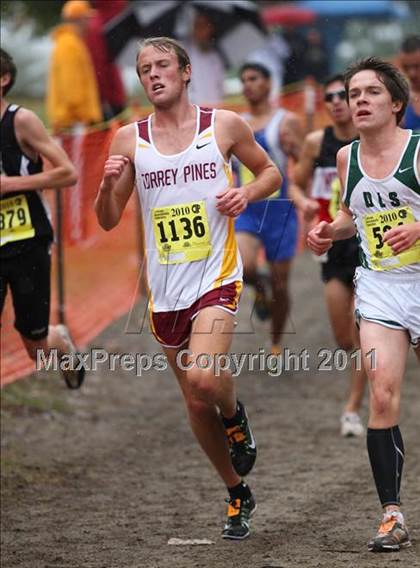 Thumbnail 1 in CIF State Cross Country Championships (D1 Boys) photogallery.