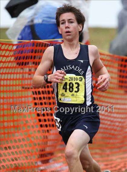 Thumbnail 1 in CIF State Cross Country Championships (D1 Boys) photogallery.