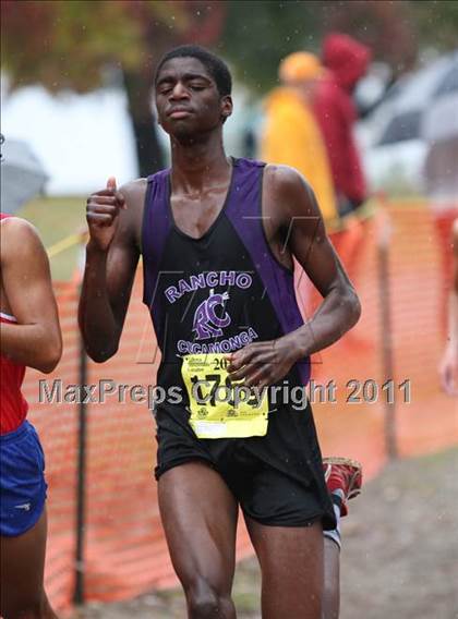 Thumbnail 1 in CIF State Cross Country Championships (D1 Boys) photogallery.