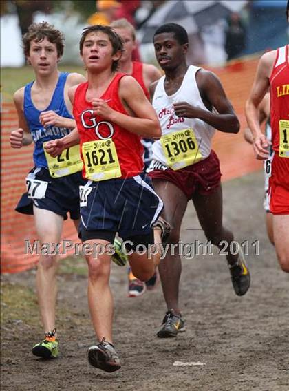Thumbnail 2 in CIF State Cross Country Championships (D1 Boys) photogallery.