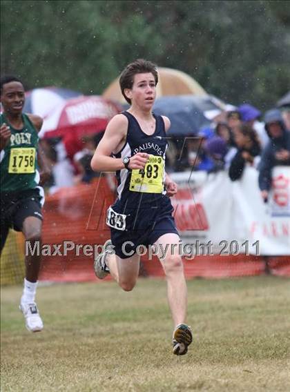 Thumbnail 1 in CIF State Cross Country Championships (D1 Boys) photogallery.