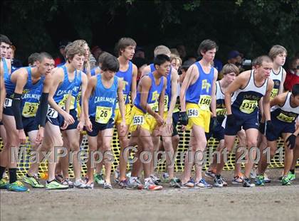 Thumbnail 1 in CIF State Cross Country Championships (D1 Boys) photogallery.