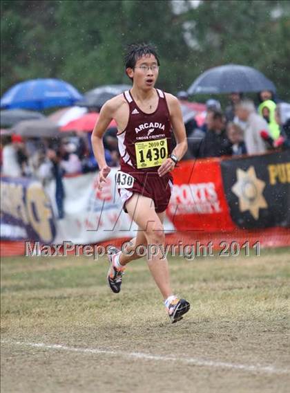 Thumbnail 3 in CIF State Cross Country Championships (D1 Boys) photogallery.