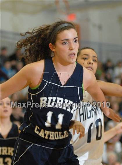 Thumbnail 3 in Burke Catholic [John S.] vs. Highland (Section 9 Class B Final) photogallery.