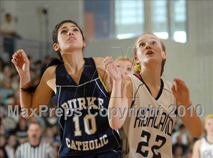 Thumbnail 1 in Burke Catholic [John S.] vs. Highland (Section 9 Class B Final) photogallery.