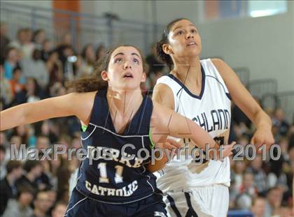 Thumbnail 3 in Burke Catholic [John S.] vs. Highland (Section 9 Class B Final) photogallery.