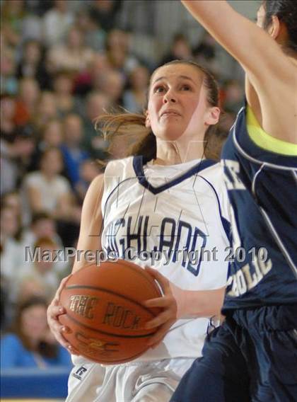 Thumbnail 2 in Burke Catholic [John S.] vs. Highland (Section 9 Class B Final) photogallery.