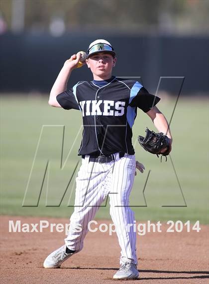 Thumbnail 3 in Canyon del Oro vs Pleasant Valley (Lancer Baseball Classic) photogallery.
