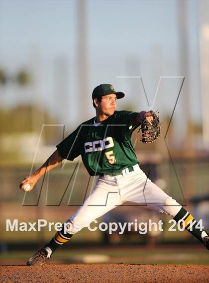 Thumbnail 2 in Canyon del Oro vs Pleasant Valley (Lancer Baseball Classic) photogallery.