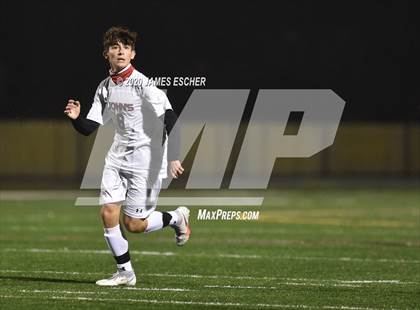 Thumbnail 3 in Chaminade vs St. John the Baptist (Semifinals @ St. Anthony's) Nov 12, 2020 photogallery.