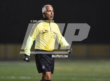 Thumbnail 2 in Chaminade vs St. John the Baptist (Semifinals @ St. Anthony's) Nov 12, 2020 photogallery.