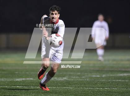 Thumbnail 2 in Chaminade vs St. John the Baptist (Semifinals @ St. Anthony's) Nov 12, 2020 photogallery.