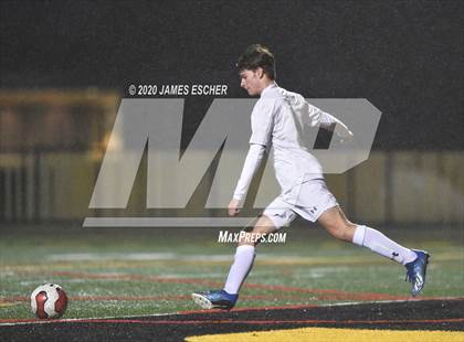 Thumbnail 3 in Chaminade vs St. John the Baptist (Semifinals @ St. Anthony's) Nov 12, 2020 photogallery.