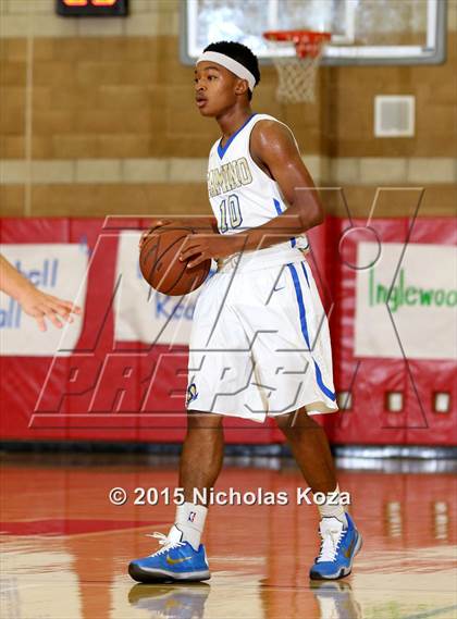 Thumbnail 1 in Lynwood vs. El Camino Real (Pacific Shores Tournament) photogallery.