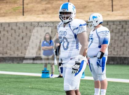 Thumbnail 3 in John Tyler vs. Lancaster (UIL 5A Area Playoff) photogallery.