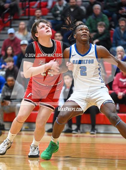 Thumbnail 3 in Hamilton vs. Fairfield (OHSAA Southwest District Division 1 Sectionals Round 2) photogallery.