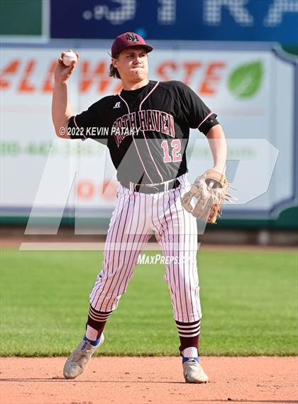 Thumbnail 2 in North Haven vs. Xavier @ Dunkin Donuts Park photogallery.