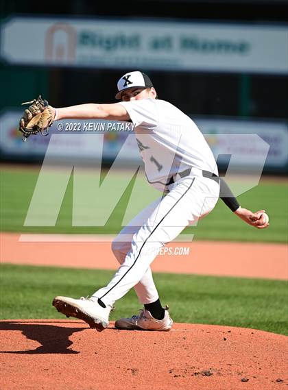 Thumbnail 2 in North Haven vs. Xavier @ Dunkin Donuts Park photogallery.