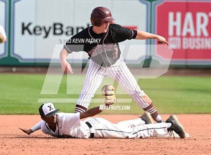 Thumbnail 2 in North Haven vs. Xavier @ Dunkin Donuts Park photogallery.