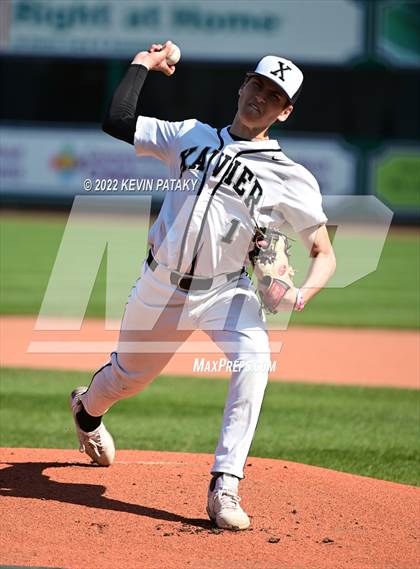 Thumbnail 2 in North Haven vs. Xavier @ Dunkin Donuts Park photogallery.