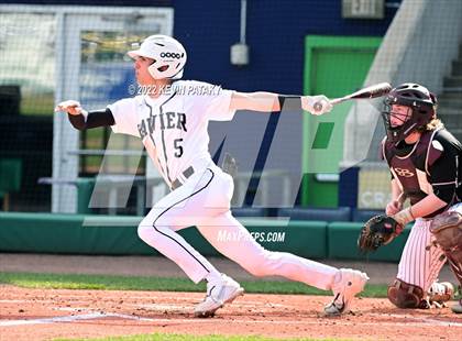 Thumbnail 2 in North Haven vs. Xavier @ Dunkin Donuts Park photogallery.