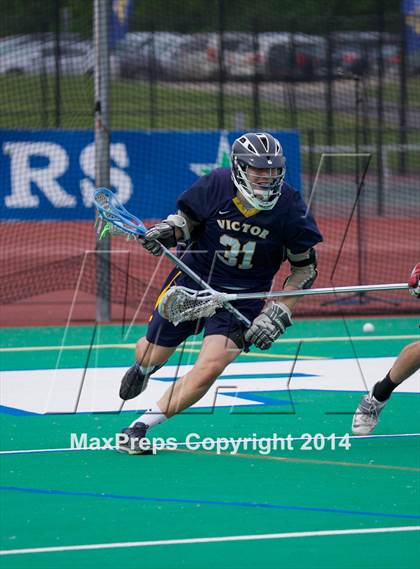 Thumbnail 2 in Jamesville-DeWitt vs. Victor (NYSPHSAA Class B Semifinal) photogallery.