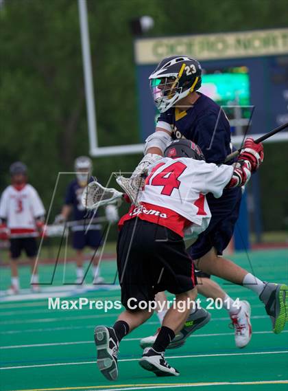 Thumbnail 3 in Jamesville-DeWitt vs. Victor (NYSPHSAA Class B Semifinal) photogallery.