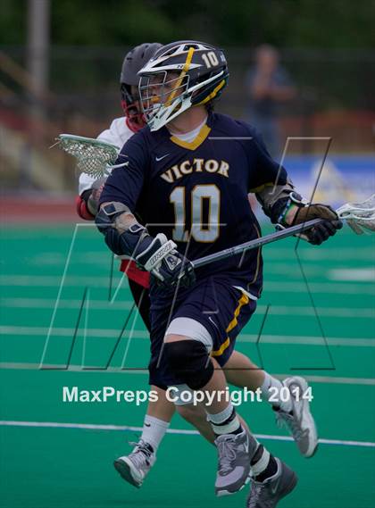 Thumbnail 1 in Jamesville-DeWitt vs. Victor (NYSPHSAA Class B Semifinal) photogallery.