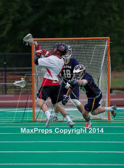 Thumbnail 3 in Jamesville-DeWitt vs. Victor (NYSPHSAA Class B Semifinal) photogallery.
