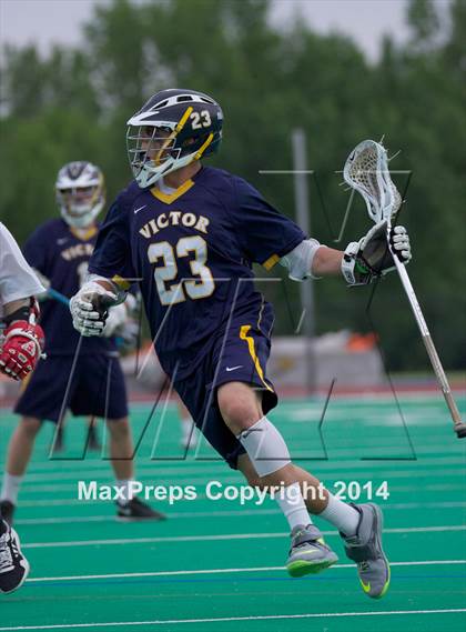 Thumbnail 2 in Jamesville-DeWitt vs. Victor (NYSPHSAA Class B Semifinal) photogallery.