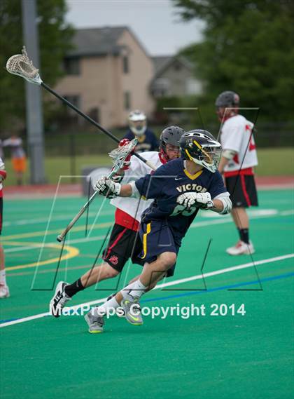 Thumbnail 1 in Jamesville-DeWitt vs. Victor (NYSPHSAA Class B Semifinal) photogallery.