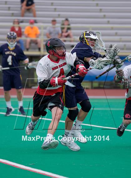 Thumbnail 3 in Jamesville-DeWitt vs. Victor (NYSPHSAA Class B Semifinal) photogallery.