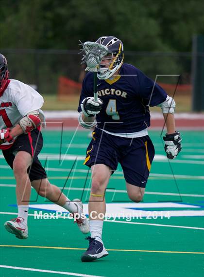 Thumbnail 2 in Jamesville-DeWitt vs. Victor (NYSPHSAA Class B Semifinal) photogallery.