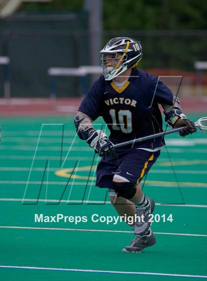 Thumbnail 3 in Jamesville-DeWitt vs. Victor (NYSPHSAA Class B Semifinal) photogallery.