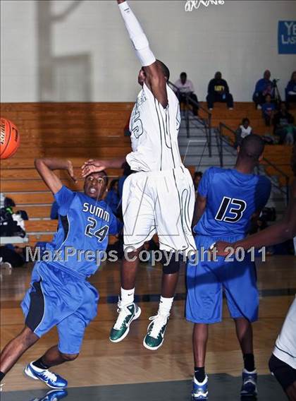 Thumbnail 3 in Mansfield Summit vs. Berkner (McDonalds Texas Invitational) photogallery.