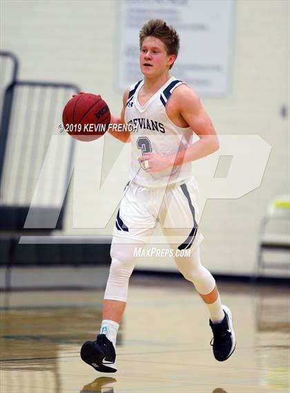 Thumbnail 2 in Mountain Ridge vs. New Trier (Horizon Holiday Hoops Tournament) photogallery.
