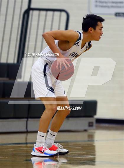 Thumbnail 1 in Mountain Ridge vs. New Trier (Horizon Holiday Hoops Tournament) photogallery.
