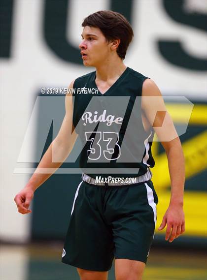 Thumbnail 1 in Mountain Ridge vs. New Trier (Horizon Holiday Hoops Tournament) photogallery.