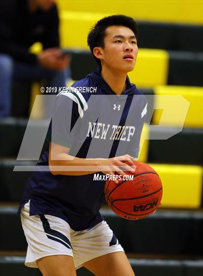 Thumbnail 1 in Mountain Ridge vs. New Trier (Horizon Holiday Hoops Tournament) photogallery.