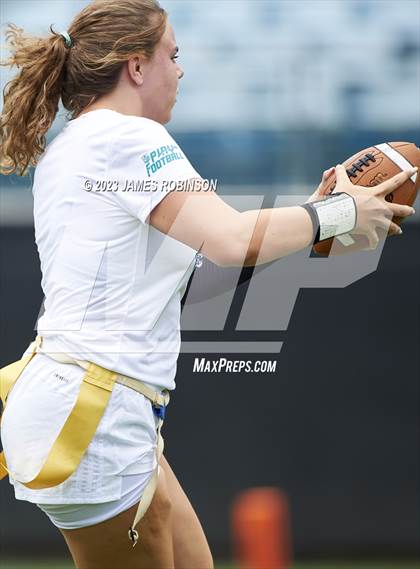 Thumbnail 1 in Fleming Island vs Atlantic Coast (Jaguars Prep 11-On Flag Tournament) photogallery.