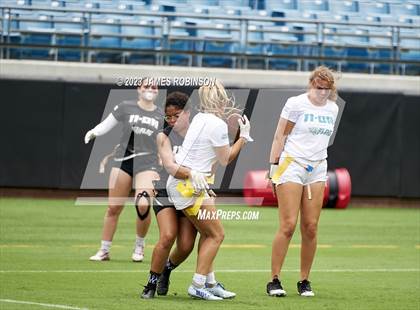 Thumbnail 3 in Fleming Island vs Atlantic Coast (Jaguars Prep 11-On Flag Tournament) photogallery.