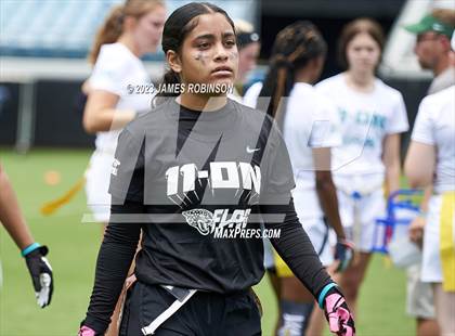 Thumbnail 2 in Fleming Island vs Atlantic Coast (Jaguars Prep 11-On Flag Tournament) photogallery.