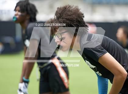 Thumbnail 3 in Fleming Island vs Atlantic Coast (Jaguars Prep 11-On Flag Tournament) photogallery.