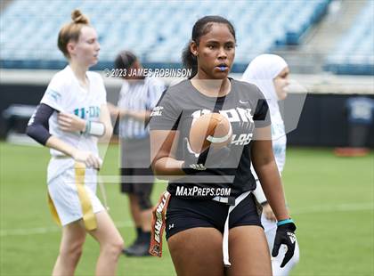 Thumbnail 1 in Fleming Island vs Atlantic Coast (Jaguars Prep 11-On Flag Tournament) photogallery.