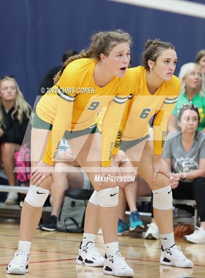 Thumbnail 2 in Jackson Academy vs DeLand (Nike Tournament of Champions) photogallery.