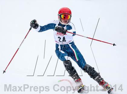 Thumbnail 1 in NYSPHSAA Alpine Championships (Slalom 1st Run - Bibs 1-30) photogallery.